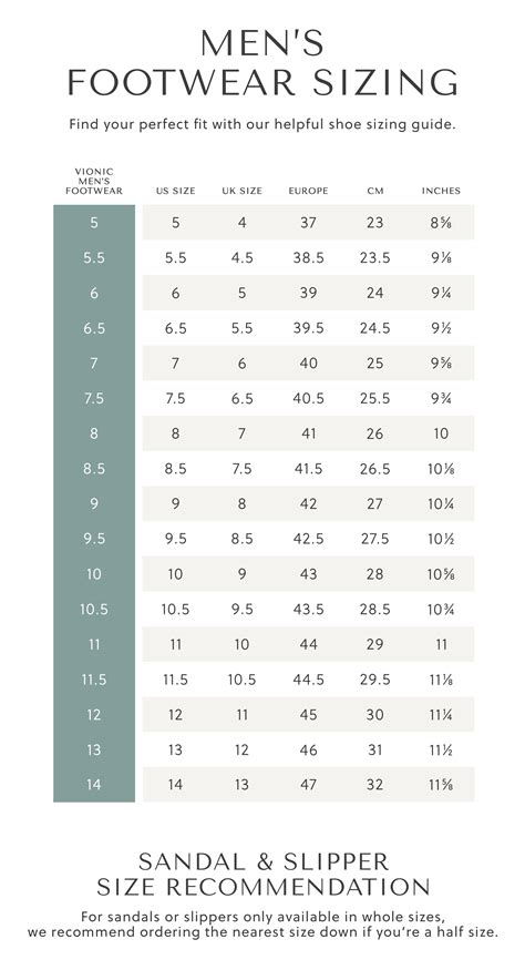 Vionic Wide Shoes size chart: Do Vionics run true to size?