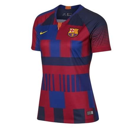 Barcelona Home Shirt 20th Anniversary Women