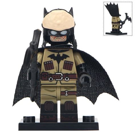 Red Son Batman - DC Universe Super Heroes Lego Minifigure Gift Toy For Kids - Figures