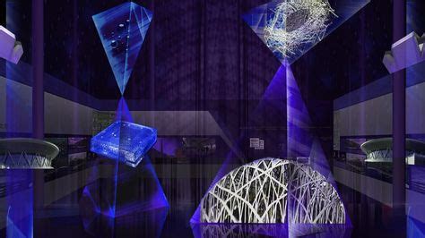 hologram architectural elements | Museum interior, Architectural ...