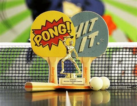 Uberpong Custom Ping Pong Paddle Set » Gadget Flow