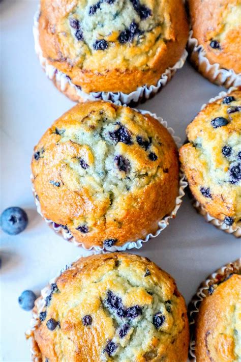 The Best Easy Blueberry Muffins Recipe - Sweet Cs Designs