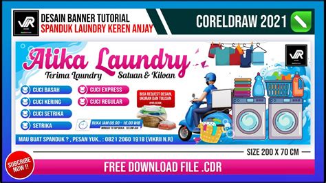 Desain Spanduk Laundry Kiloan - IMAGESEE