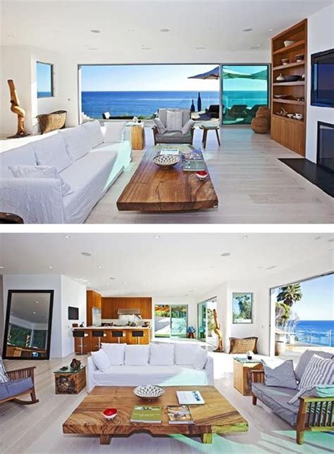 Beach House Interior in Malibu Luxury Beach House Design in Malibu ...