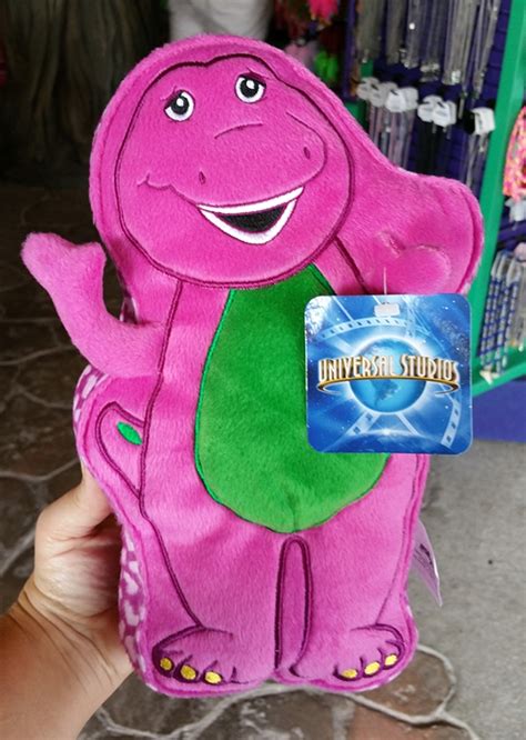 Barney and Friends Universal Studios – Barney Purple Pancake Pillow ...