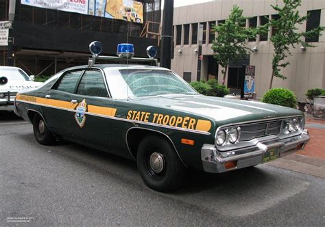 Vermont State Police Plymouth | Old police cars, Police cars, State police