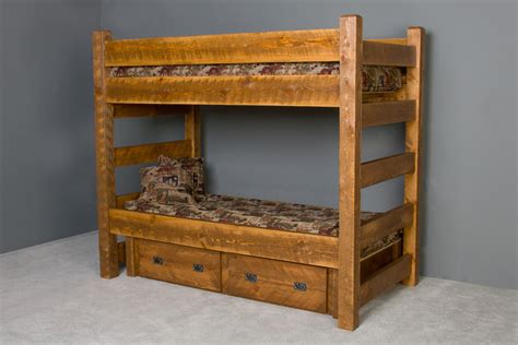 Rustic Bunk Beds - Viking Log Furniture