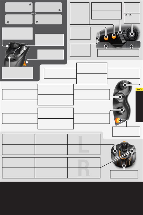 Thrustmaster T.16000M FCS Blank Profile Template