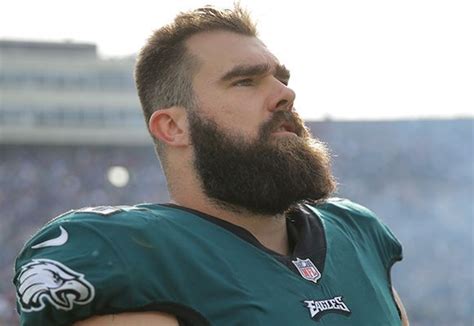 Jason Kelce- stunning beard.