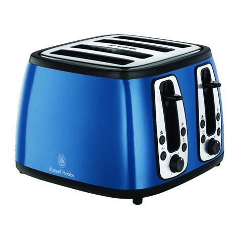 Russell Hobbs 18665 Blue Heritage Range 4-Slice Toaster **BRAND NEW ...