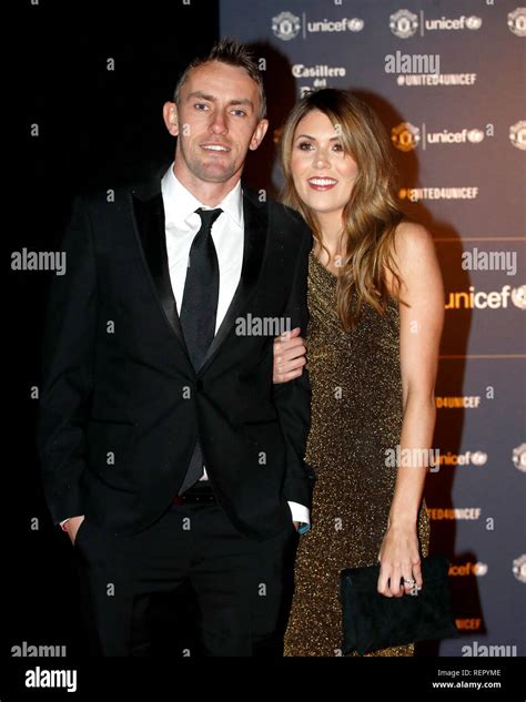 Coach Kieran McKenna during the red carpet arrivals for the Manchester United United for Unicef ...