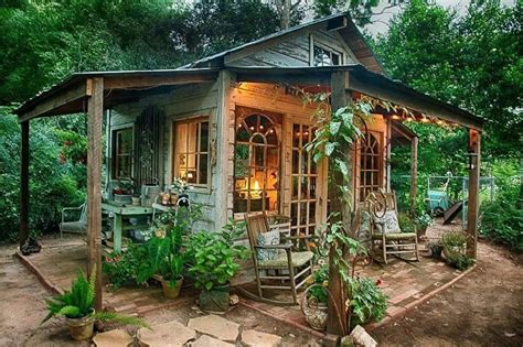 Pin by Annabelle on Cabane | Backyard sheds, Rustic gardens, Backyard