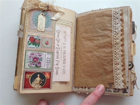 Vintage ephemera junk journal | Handmade journals, Vintage journal, Handmade books