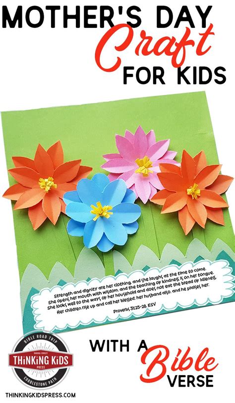 Looking for a mother's day Bible craft? This fun Mother's day craft your kids will want to make ...