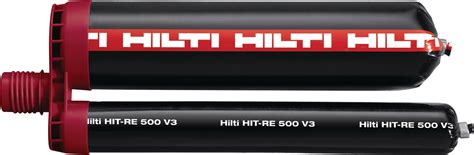 Anclaje con epoxi HIT-RE 500 V3 - Anclajes químicos - Hilti Peru