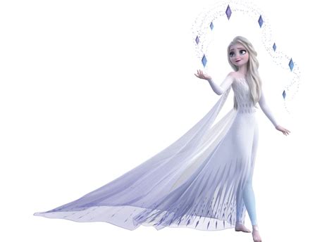 Elsa Frozen 2 white dress hair down imagesThe new Elsa's fifth spirit look in Frozen 2 has won ...