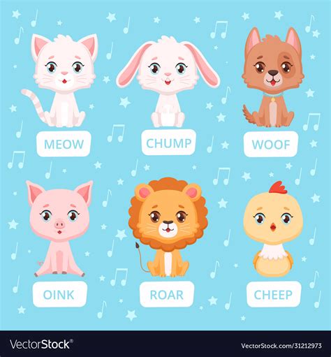 Animal Sound Clipart