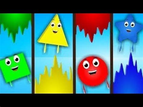 Learn Colors And Shapes | The Shapes Songs For Children | Baby Songs | Nursery Rhymes For ...