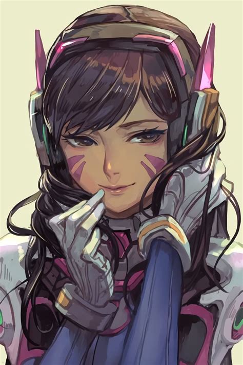 Overwatch, DVa, by Hankuri | Overwatch wallpapers, Overwatch drawings ...