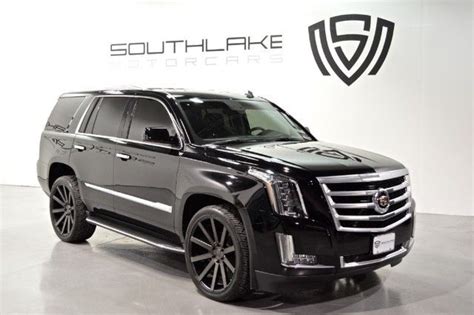 2015 Cadillac Escalade LUXURY! 24inch Black Dub Rims!! Rear Seat ...