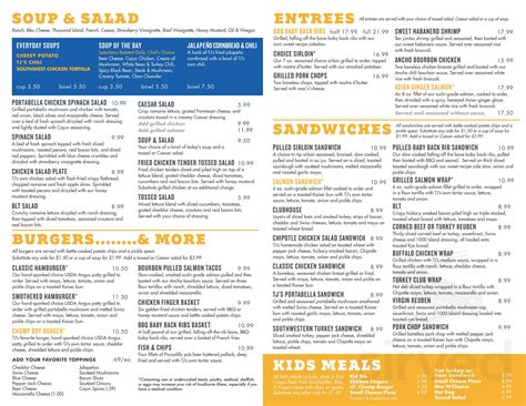 TJ Chumps menu in Huber Heights, Ohio, USA