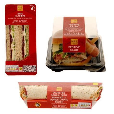 Marks & Spencer has revealed its Christmas sandwiches