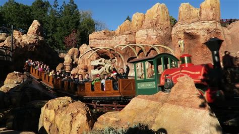 Big Thunder Mountain Railroad 2015 On Ride POV Disneyland - YouTube