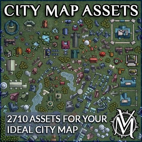 City Map Assets | Roll20 Marketplace: Digital goods for online tabletop gaming