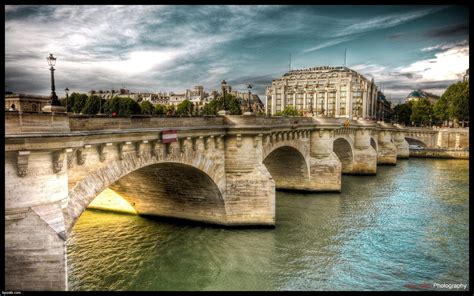 paris, Bridges, Hdr, Photography, Rivers, Pont, Neuf Wallpapers HD / Desktop and Mobile Backgrounds