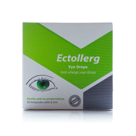 Ectollerg Eye Drops 20 Amp