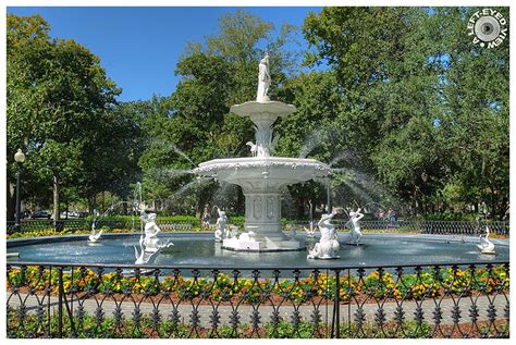 Forsyth Park Fountain - The Full Reveal - Cityscape & Urban Photos - A LEFT-EYED VIEW