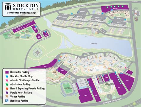 Galloway Campus Parking - Commuter Students - Parking & Transportation | Stockton University