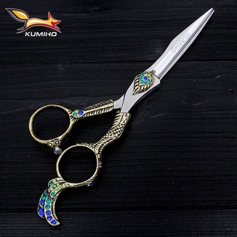 KUMIHO 2017 new style haircut scissors 6 inch hair cutting scissors Japan 440C Japanese hair ...