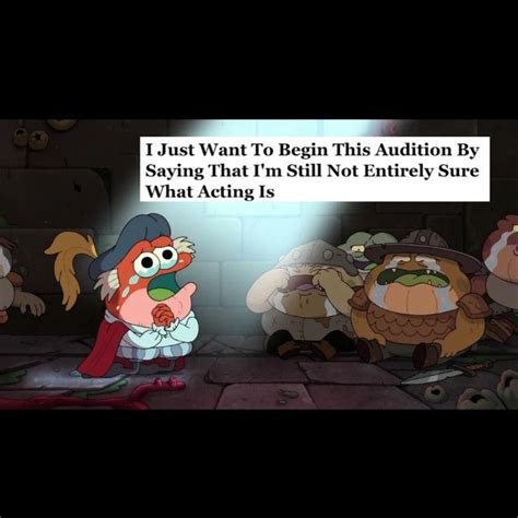 Tumblr memes about Amphibia Hop Pop and his dreams of becoming an actor