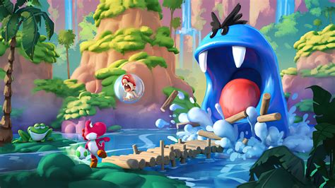 Yoshis Island Remastered Concept Art Wallpaper,HD Artist Wallpapers,4k Wallpapers,Images ...