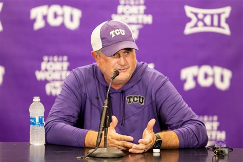 TCU Football: Dykes Talks Colorado Game Plan, SMU Rivalry - Sports ...