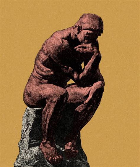 Clipart Of The Thinker Statue Location