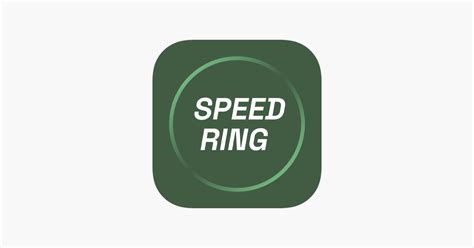 ‎Speed Ring on the App Store