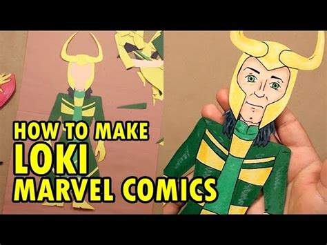 How To Make Loki - Marvel Comics Crafts