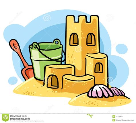 Cartoon Sand Castle - Download From Over 62 Million High Quality Stock Photos, Images, Vectors ...