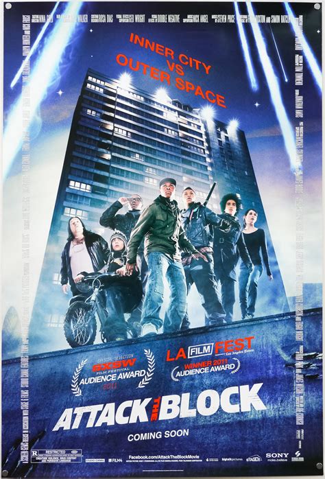 Attack the Block / one sheet / advance / USA