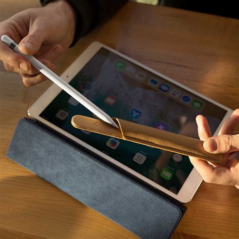 This smart, detachable Apple Pencil holder snaps to most iPad Pro cases