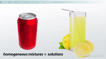 Homogeneous Mixture | Properties & Examples - Lesson | Study.com