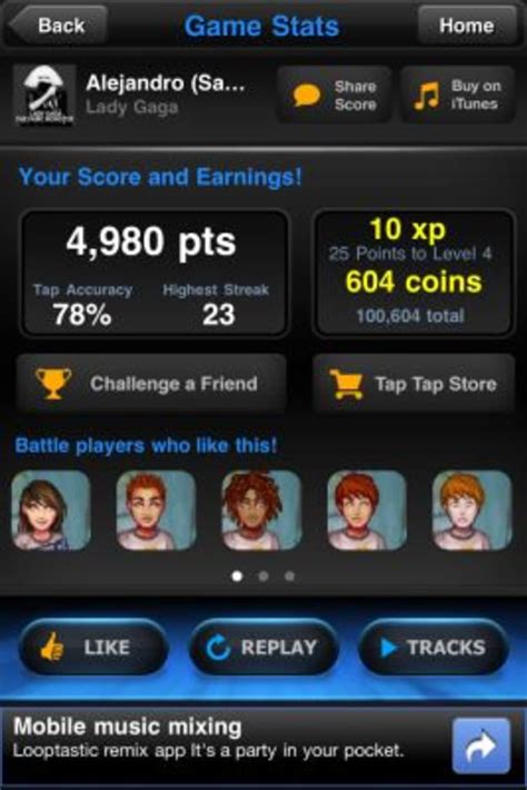 Tap Tap Revenge 4 for iPhone - Download