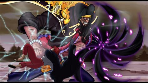 Luffy Gear 5: Shanks vs Blackbeard | Ultimate power of Conqueror Haki | One Piece Film Red Fan ...