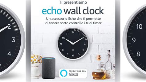 Echo Wall Clock, l'orologio da parete compatibile Alexa disponibile in Italia | SmartWorld