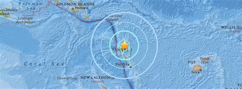 Very strong M6.8 earthquake hits Vanuatu at intermediate depth - The ...