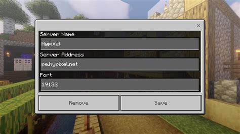 Minepixel Server Address