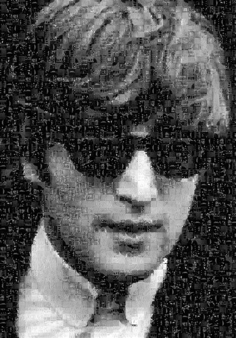 John Lennon Mosaic Image 14 Photograph by Steve Kearns - Pixels