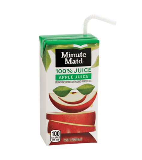 Minute Maid® 100% Apple Juice Box - Order Ahead Online | Drinks | Sonic Drive-In